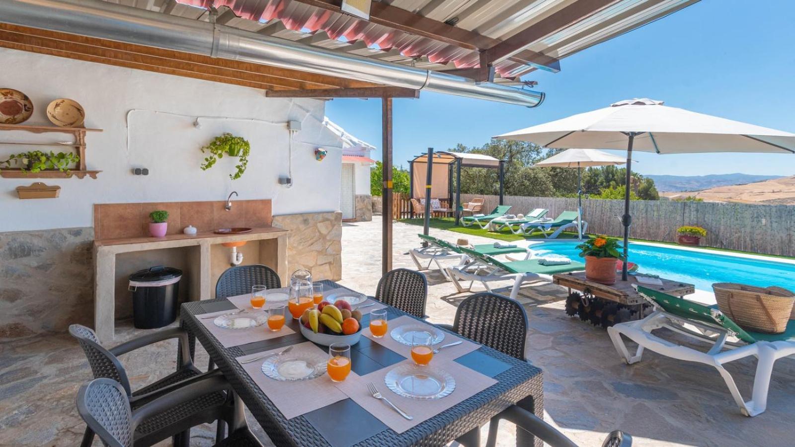 Casa Pulirio Antequera - La Higuera By Ruralidays Villa Kültér fotó